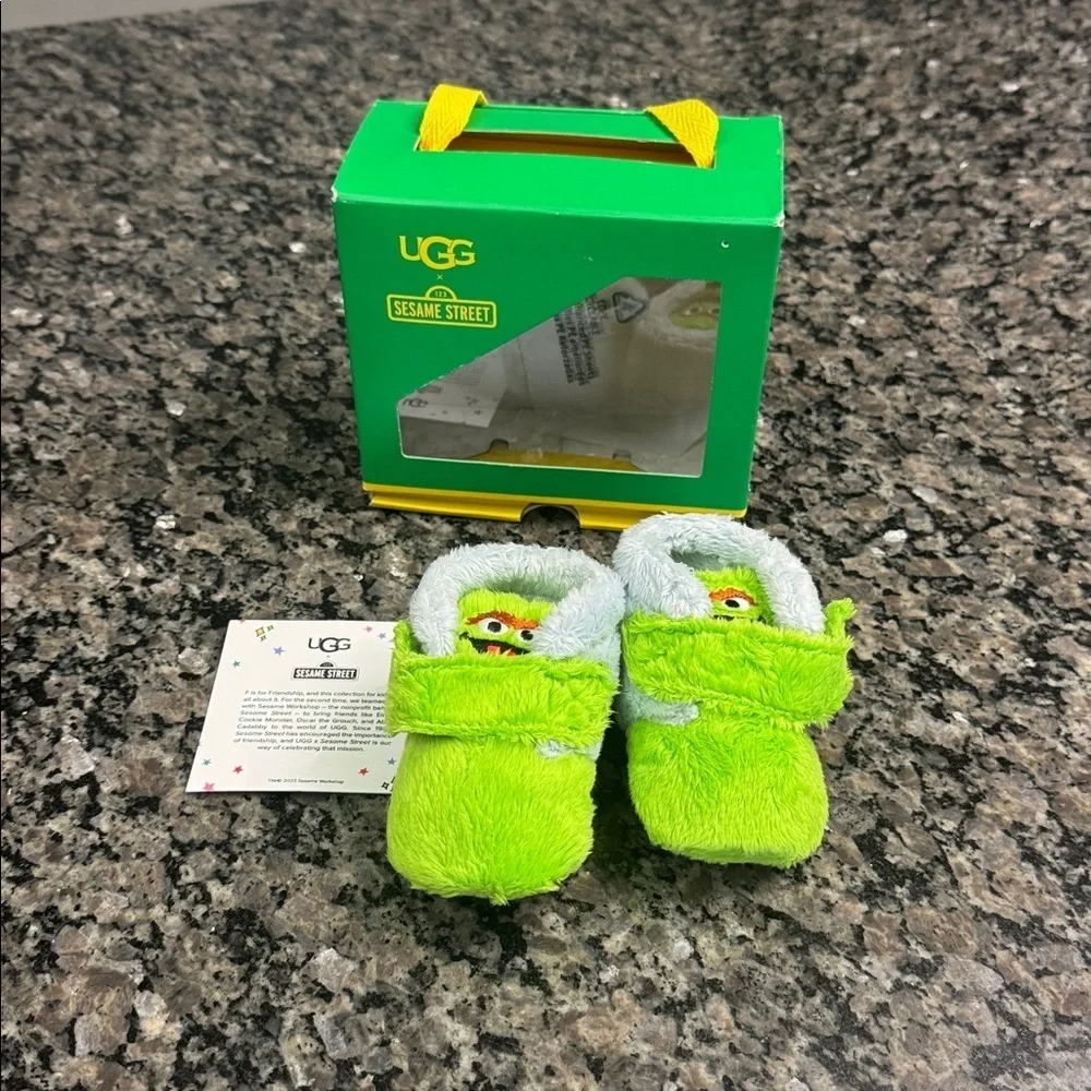 UGG Sesame Street Booties NIB 6/12 months